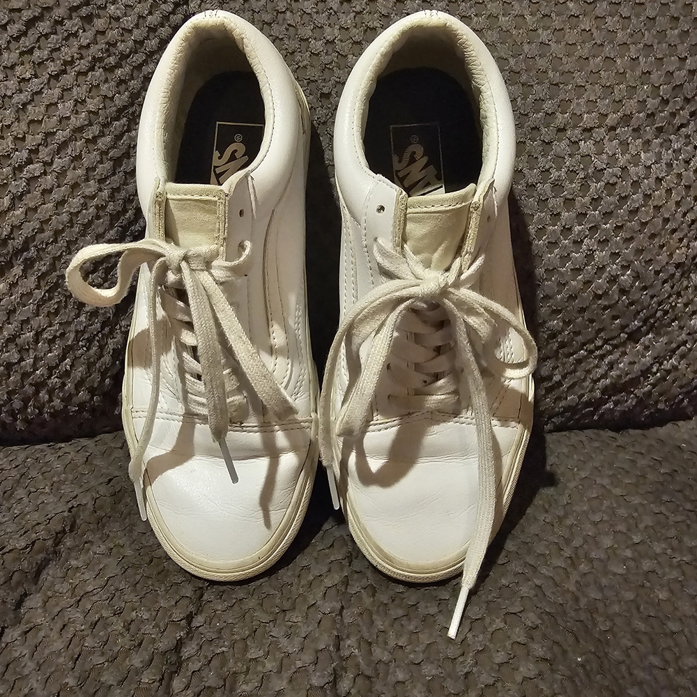 White Vans Sneakers